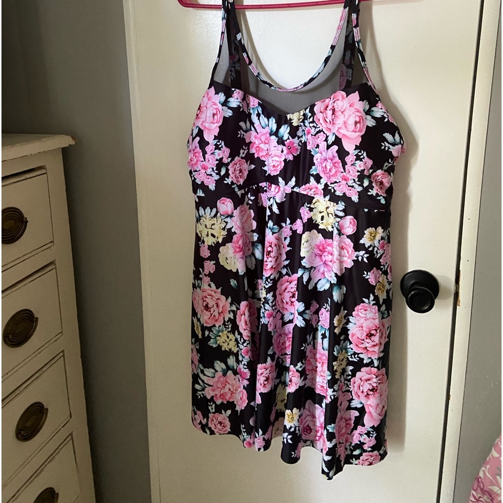 Never been worn floral swim dress